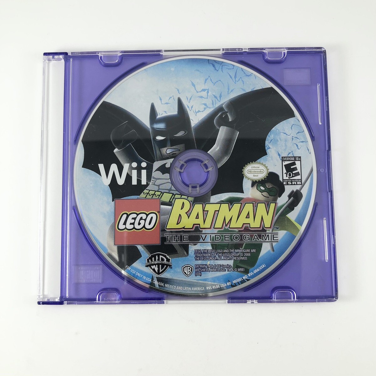 Nintendo Wii Lego Batman Game Tested & Working (DISK ONLY) | eBay