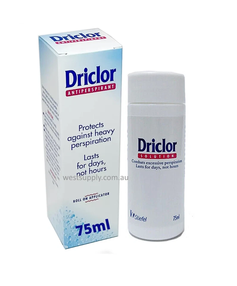 NEW 75ml Driclor Antiperspirant Roll On Applicator Clinically Proven FREE Post - image 2 of 4