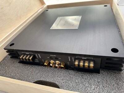 Brax Matrix MX4 Black High End 4 Channel SQ Car Amplifier Audiotec 