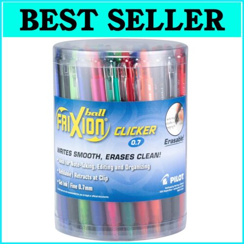 Creative Writing with FriXion Clicker Pens - 36 Assorted Bold Erasable Gel Pens