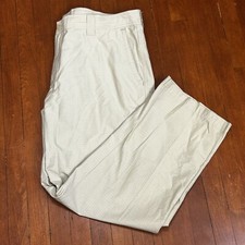 Columbia Mens Khaki 40x30 Flat Front Outdoor Fishing Nylon Blend Cargo Pocket