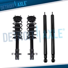 Front Struts w/ Coil Spring Rear Shocks Kit for 2007-2010 Ford Edge Lincoln MKX