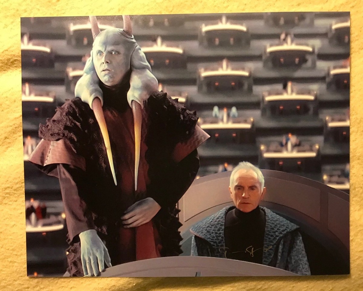 Terence Stamp Signed 8 X 10 Photo Autographed Star Wars