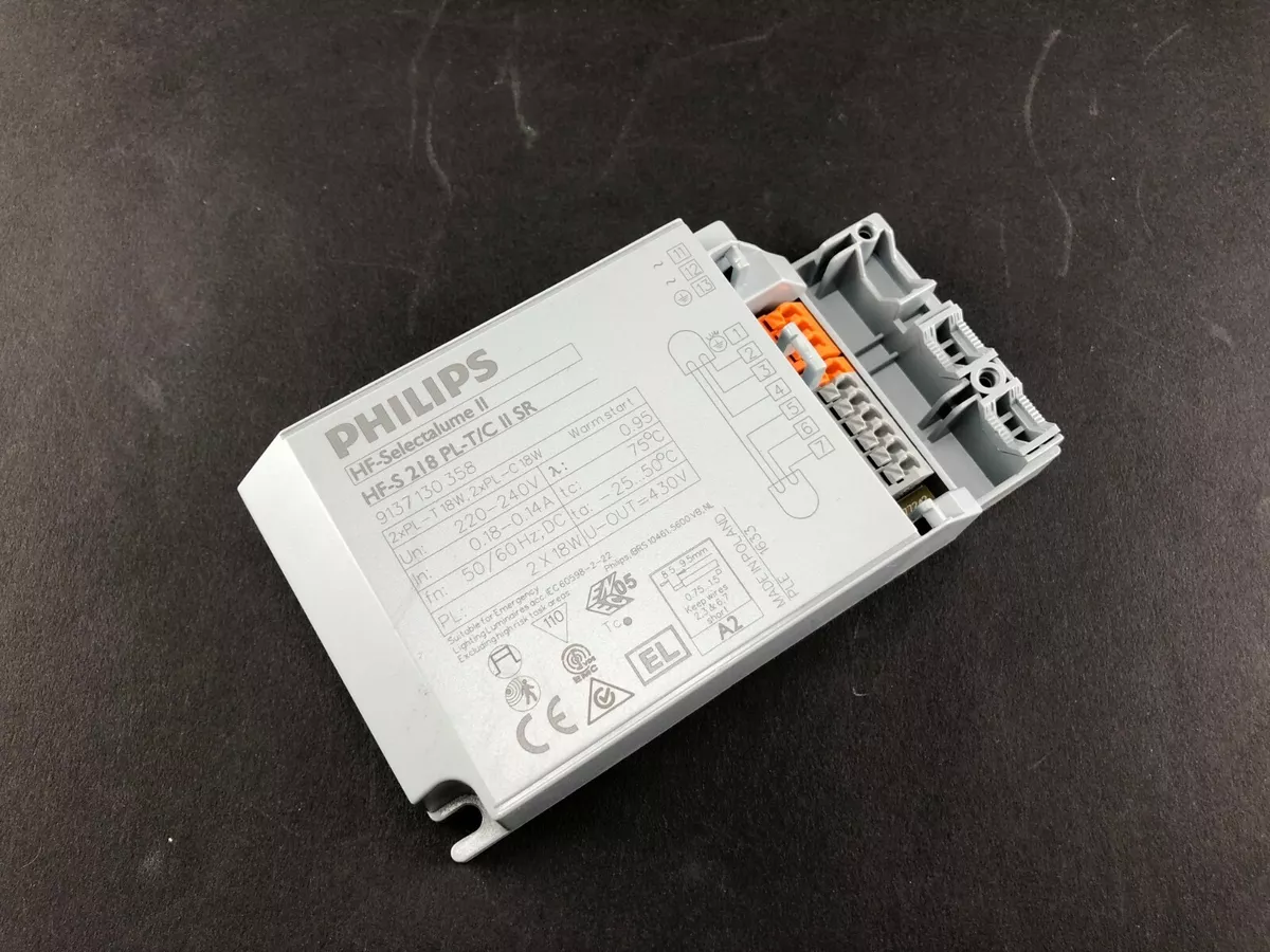Electronic ballast deals 2x18w
