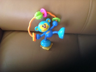 infantino monkey high chair toy