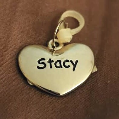Ganz Charms Silver Heart Puffed Pendants Engraved New Choose Name 3/4" Wide JB - Picture 171 of 190