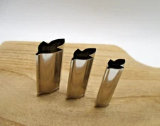 Takamori  Decorative Stainless Vegitable Cutter Botan flower set of 3