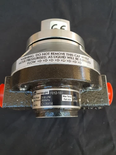 Macnaught F012-1S1 Oval Gear Positive Displacement Flow meter Electronic - 1/2"