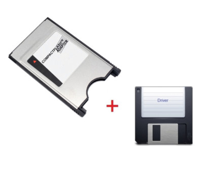 CF Compact Flash PCMCIA Kartenleser Adapter Amiga 600 1200 + Driver #229