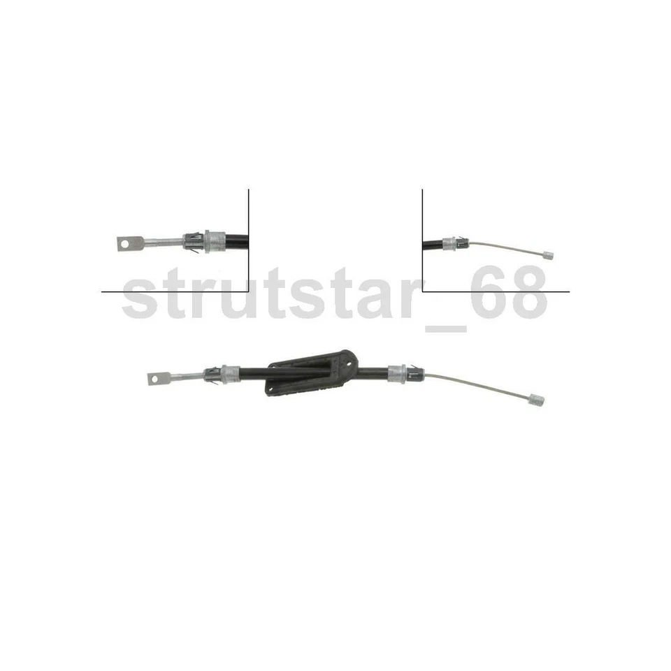 3 cables de freno de estacionamiento delanteros traseros para Jeep Wrangler 2003 2004 2005 2006 Foto 2 de 4