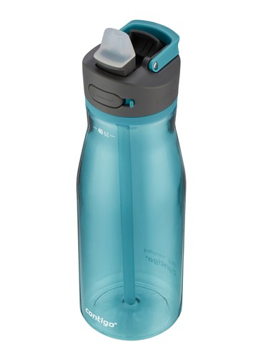 Contigo Ashland 2.0 Tritan Water Bottle with AUTOSPOUT Straw Lid Teal, 40 fl oz. - Picture 4 of 10