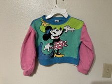 Vintage Mickey  Co Girls Cropped Sweater Size 5/6