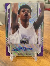Ousmane Dieng 2021-22 Leaf Metal Basketball Rookie XRC Auto SSP #/25 🔥📈