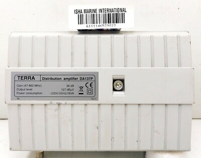 Terra DA137P Distribution Amplifier House Connecting