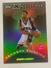 Shawn Marion 2001-02 Topps Xpectations Forward Thinking #FT8 Holo Rare Card NM