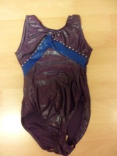 Body da palestra viola fantasia bambina petto 24"-28"