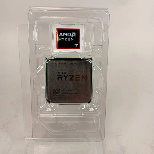 AMD Ryzen 7 2700X 3.70GHz 8 Core YD270XBGAFBOX 16 Thread AM4 - Picture 1 of 4