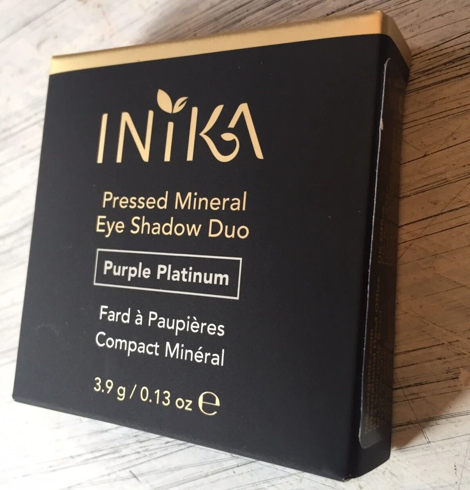 INIKA Organic Pressed Mineral Eye Shadow Duo Purple Platinum 3.9g/0.13oz - Image 3 of 3