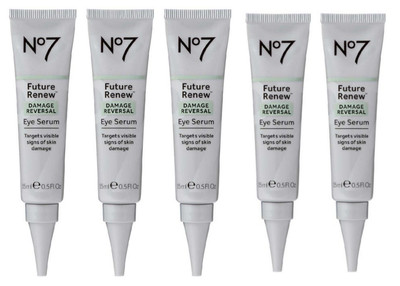 Protect & Perfect No7 Future Renew Damage Reversal Eye Cream 5 x 15ml