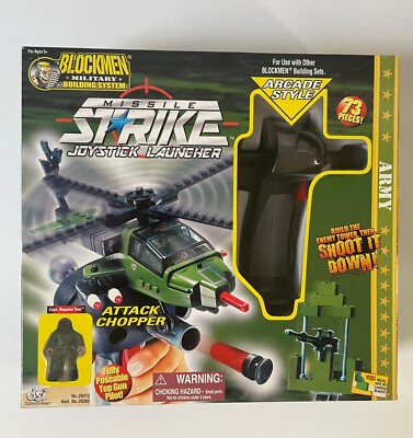 Blockmen Military Buidling System Missile Strike Joystick Launcher Playset 73pc
