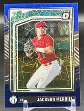 2024 Donruss - Optic Rated Prospects Jackson Merrill Blue Velocity Prizm (RC)