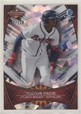2019 Bowman Chrome 2018 AFL Fall Stars Atomic Refractor 3/150 Cristian Pache 0m8