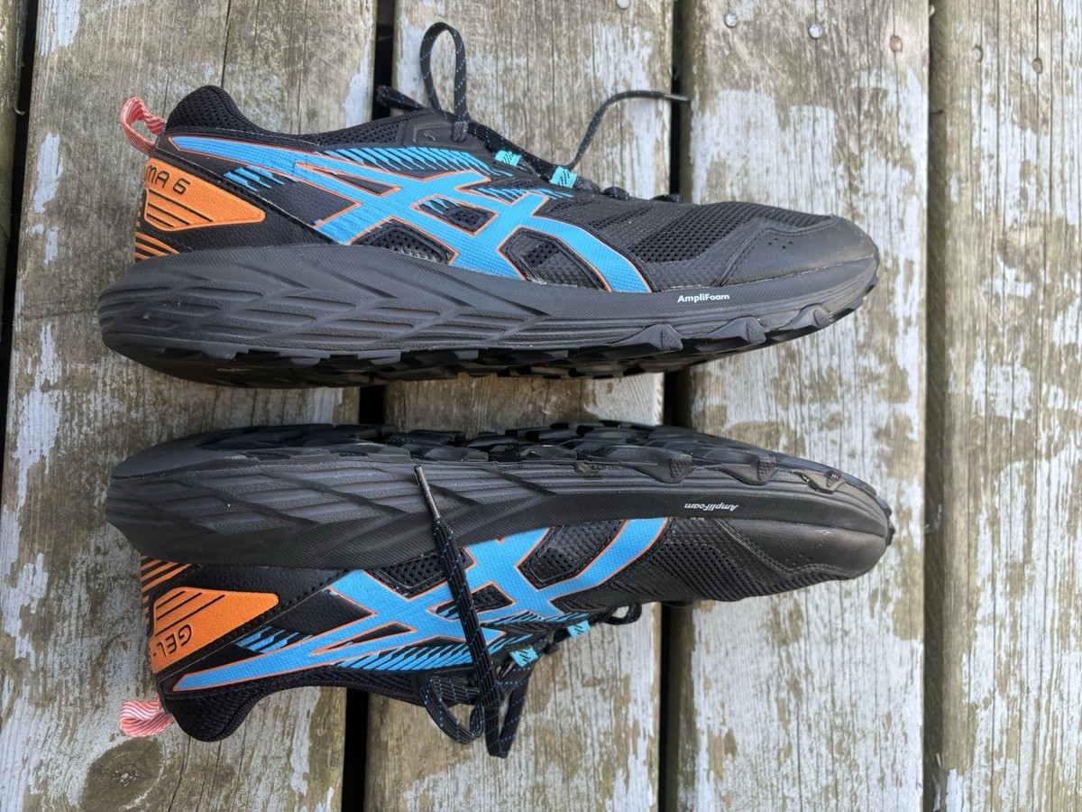 Asics Gel Sonoma 5 Trail Running Shoe Graphite Gray-Black 