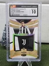 Kenan Yildiz Daka Juventus 2024-25 /10 Gem Mint 10