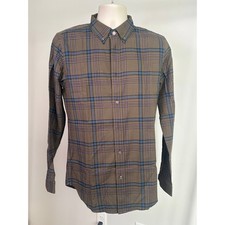 NWT Authentic Paul Smith Men's Green Check Shirt Size M MSRP $195