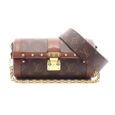 Louis Vuitton Monogram Papillon Trunk Handbag Women Brown One Size