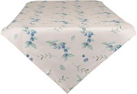 Clayre & Eef BBF65 TischläUfer 50X160 Cm Beige / Blau