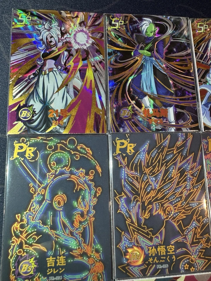 Dragon Ball Goku Gohan Collectible 9 x Cards CCG Frieza Jiren Road Show - Image 2 of 4