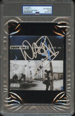 Warren G Signed Autographed CD Cover  Regulate... G Funk Era  PSA/DNA Authentica