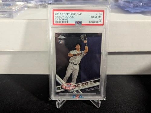 Aaron Judge PSA 10 Rookie Card 2017 Topps Chrome #169 New York Yankees
