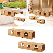 Cat Scratcher Tunnel Cat Tunnel Bed for Indoor Cats Sturdy Scratch Resistant