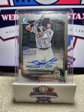 2025 Bowman - Chrome Prospect Autographs Javier Mogollon #CPA-JMO (AU, RC)