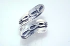 Vtg Mexico Sterling Silver Wrap Ring sz 8 adjustable