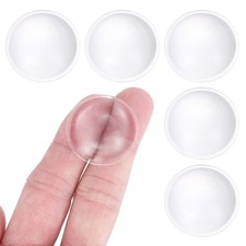 6Pcs Diameter 29mm Flat Convex Lens, Height 8.5mm Acrylic Optical Lens
