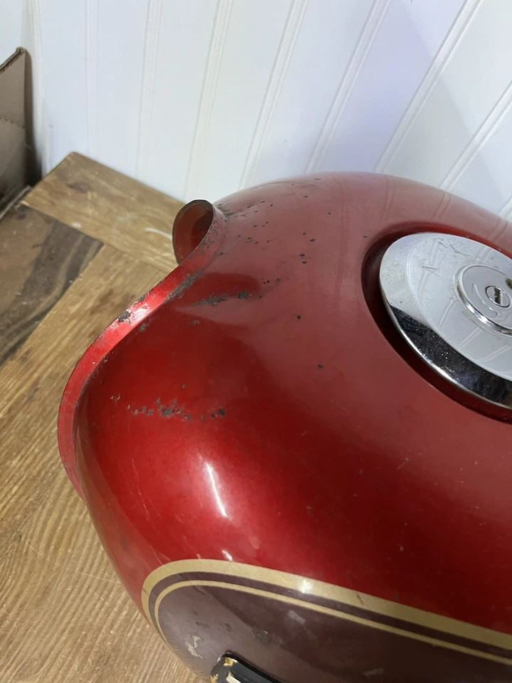 TANQUE DE GASOLINA HONDA 81 1981 CM400A HONDAMATIC CM400 PILA DE COMBUSTIBLE DE GASOLINA Foto 4 de 4