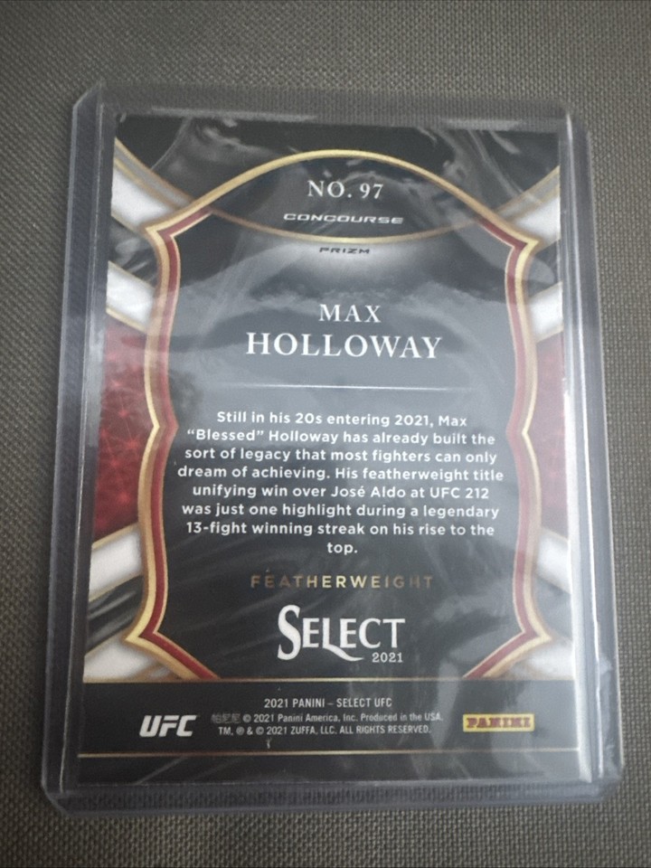 UFC Mma 2021 Panini Prizm K.O.Künstler Komplett Set Mit 25 Karten 1-25 Selten eB