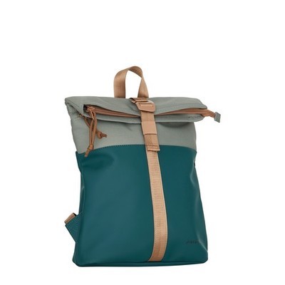 New Rebels Roll Up Rolltop City Rucksack Los Angeles wasserabweisend Petrol