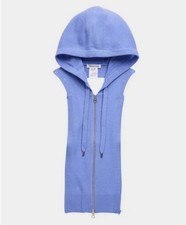 Veronica Beard Cashmere Hoodie Dickey Insert Jacket Blazer NWT 00-14 295 Blue