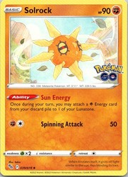 Solrock 039/078 Pokemon GO Uncommon