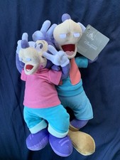 Disney Hong Kong Store Goofy Happy Birthday Plush with Max 35cm