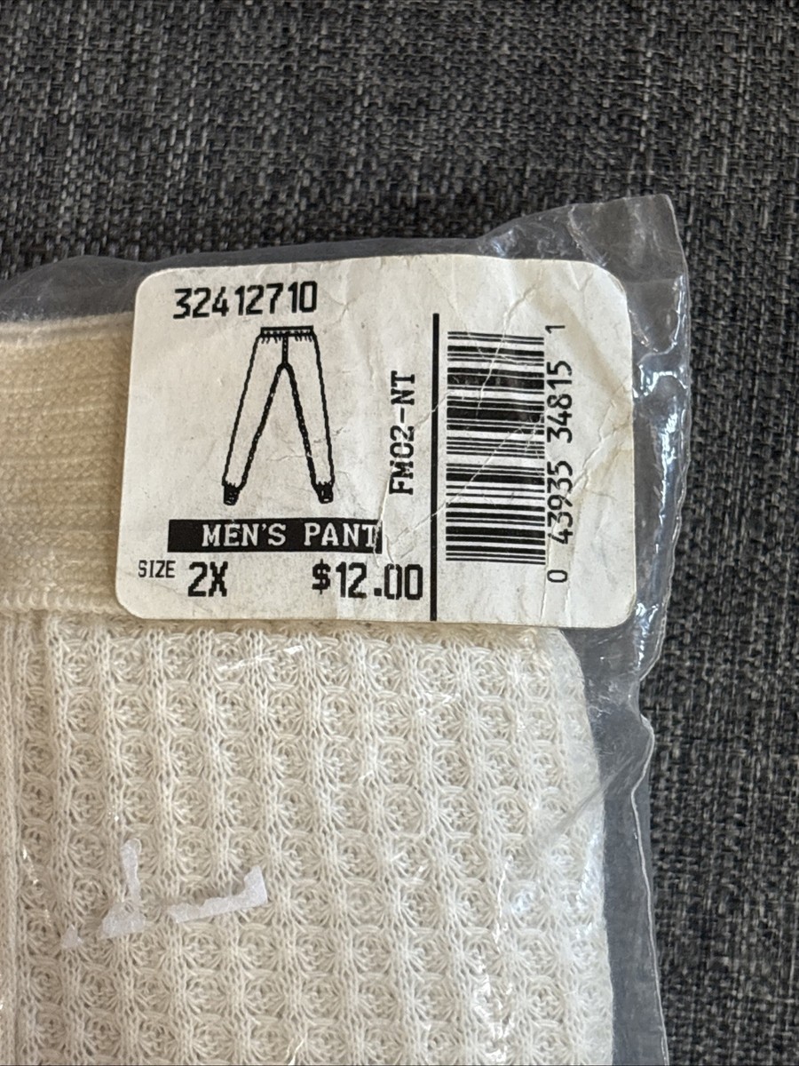 Vintage Glaciers Edge Thermal Under Wear Pants Size XL NOS - Underwear View 2