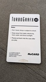 turbo grafx 16 King of Casino Game HuCard