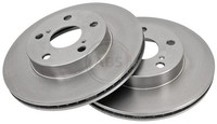 2X Bremsscheibe A.B.S. 16942 FüR Toyota Previa 1 TCR11_ TCR10_ TCR10R TCR11R 4WD