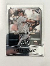 Topps 2010 Bowman Platinum Buster Posey #18 Giants Rookie Card. rookie card picture