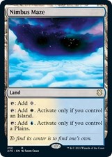 Nimbus Maze - Normal NM MTG Commander: Adventures in the Forgotten Realms