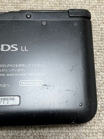 3DS LL XL black Japan Nintendo Console Japanese B672